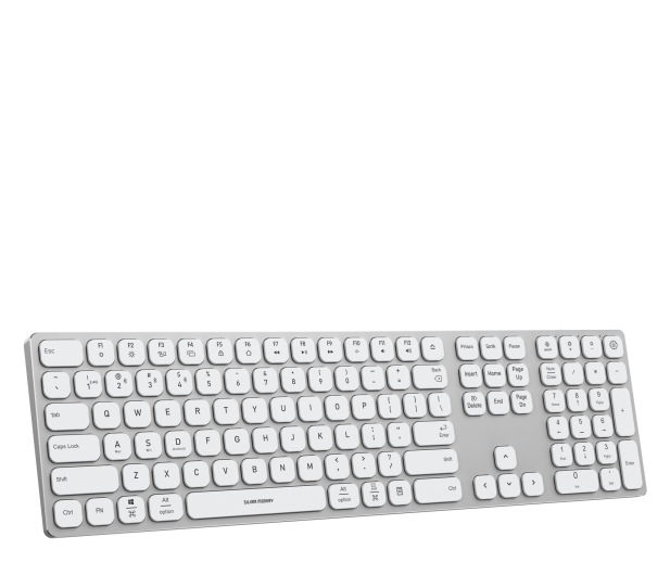 SILVER MONKEY Alu Keys Premium Backlight White SMA255 - 1266236 - zdjęcie 3